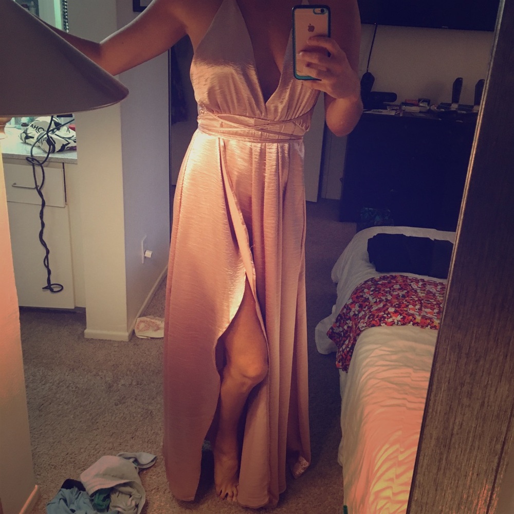 Shimmer Liquid Dress